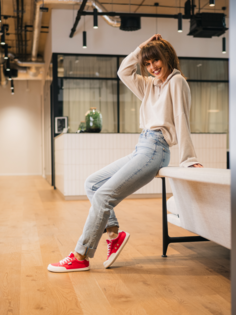 Be Lenka Rebound Red & White