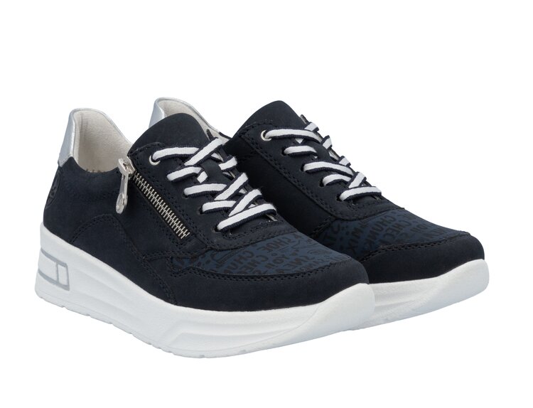 rieker Stylové a pohodlné tenisky Rieker N8114-14 modrá, vel. 39